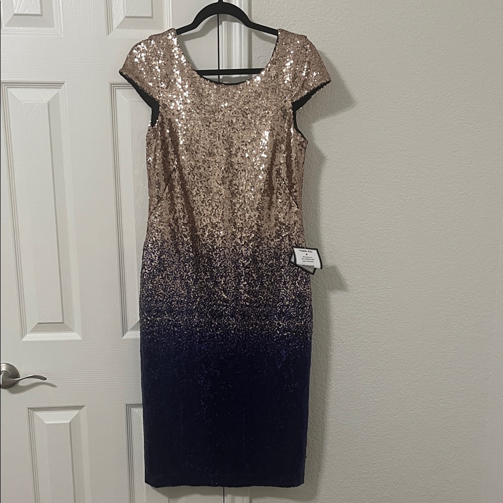 Glamorous Sequin Gradient Dress